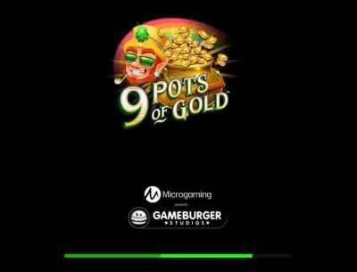 El juego 9 pots of gold disponibles en casinos online