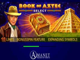 Book of Aztec game - adventure slot at online casino