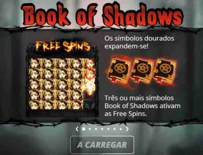 Jogo Book of Shadows - slot Book of Shadows no casino online