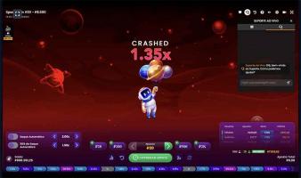 Uzay Adamı - gerçek para ile çevrimiçi casinolarda oynanan çarpışma oyunu