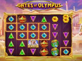 Jugar la tragamonedas Gates of Olympus en línea 