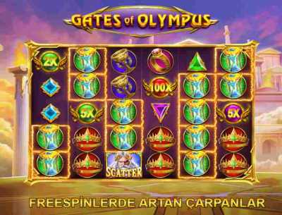 Gates of Olympus oyunu- Online casinoda slotu