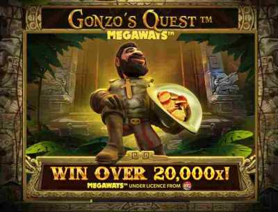 El juego Gonzos Quest Megaways - tragamonedas en casino online