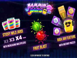 Jammin Jars 2 oyunu - çevrimiçi kumarhanede renkli slot