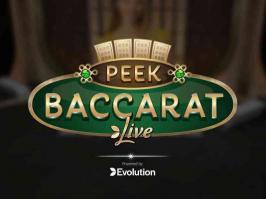 Peek Baccarat - famous card game at online casino