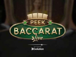 Игра Peek Baccarat - карточная лайв игра Пик Баккара в онлайн казино