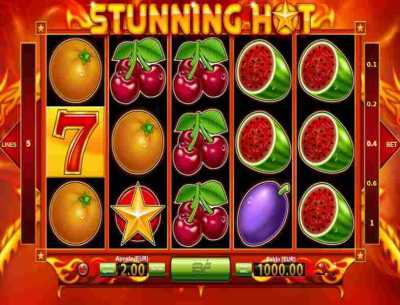 Jogo Stunning Hot - slot Stunning Hot no casino online