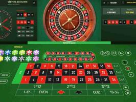 Virtual Roulette - çevrimiçi kumarhanede klasik sanal rulet oyunu