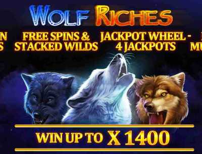 El juego de tragamonedas Wolf Riches en el casino online