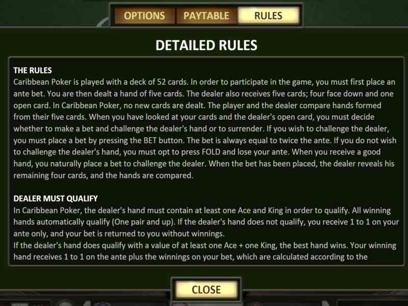 Reglas generales para jugar a las cartas