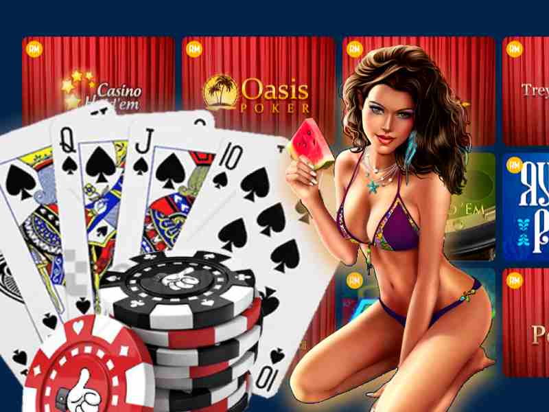 Juegos de cartas por dinero: baccarat, blackjack, póquer