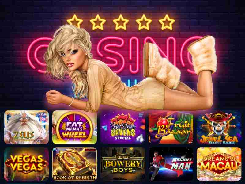 Games and slots at online casinos - official site with reviews