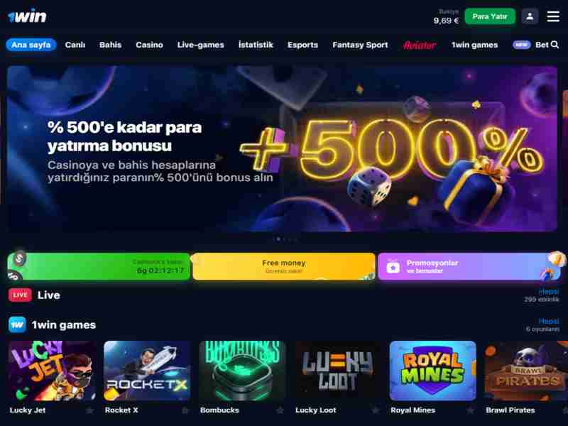 1win online casino - 1win resmi web sitesinde oyunlar ve slotlar