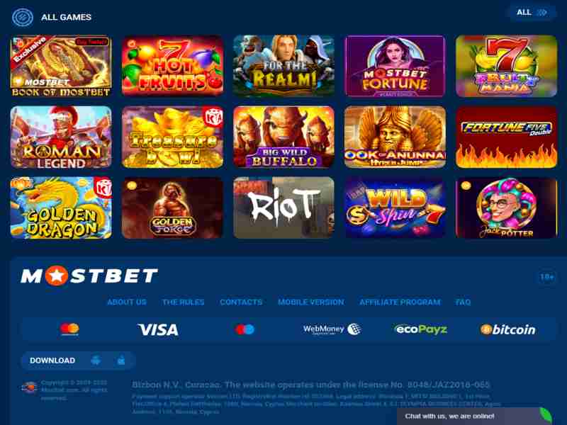 Casino virtual Mostbet 