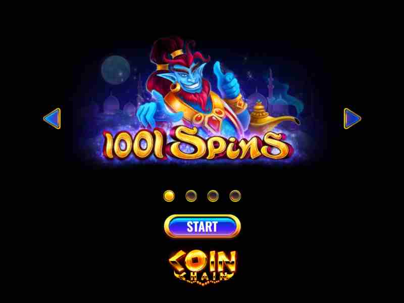 Jogo 1001 Spins - Slot mil e uma rodadas em um cassino online