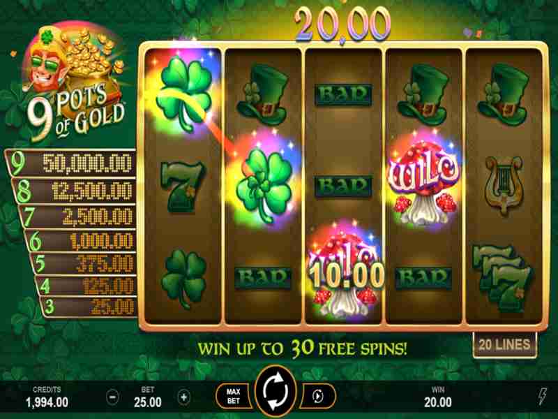 Tips how to play the game 9 pots of gold