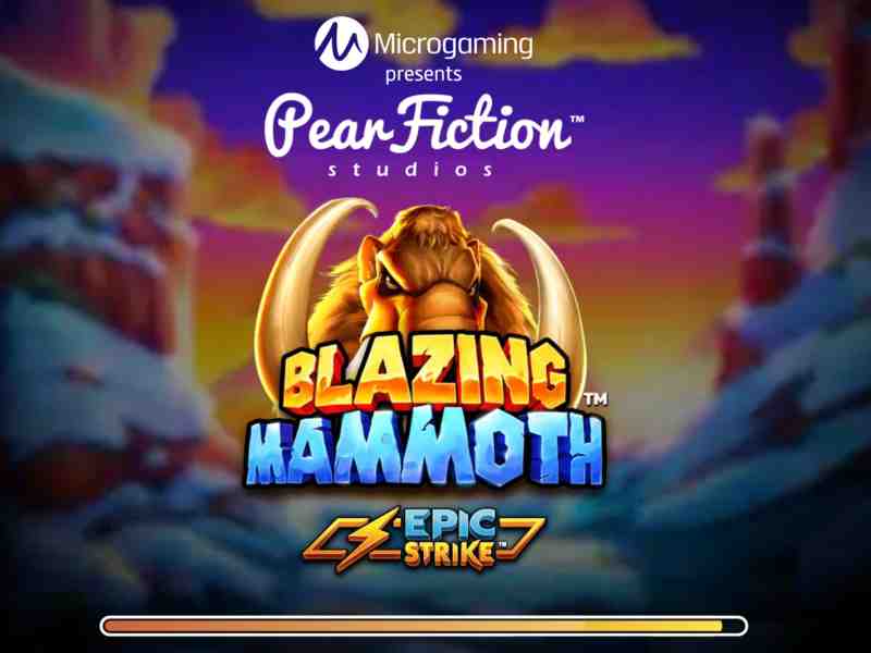 Jogo Blazing Mammoth - slot de mamute Flamejante em um cassino online