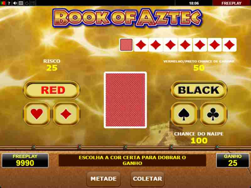 Onde jogar a slot Book of Aztec