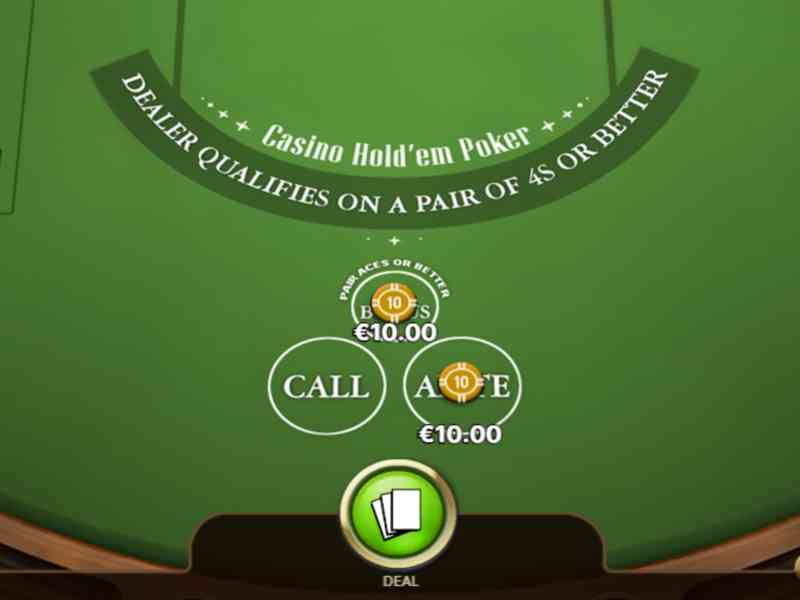 Como jogar no Casino Hold’em