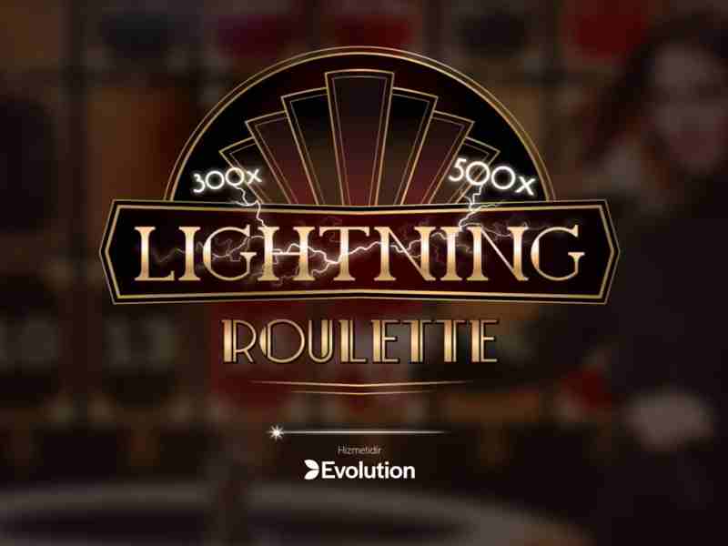 Lightning Roulette - çevrimiçi kumarhanede krupiye ile canlı oyun