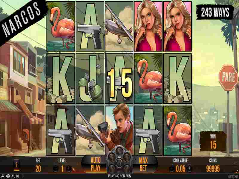 Narcos game - spectacular slot at online casino