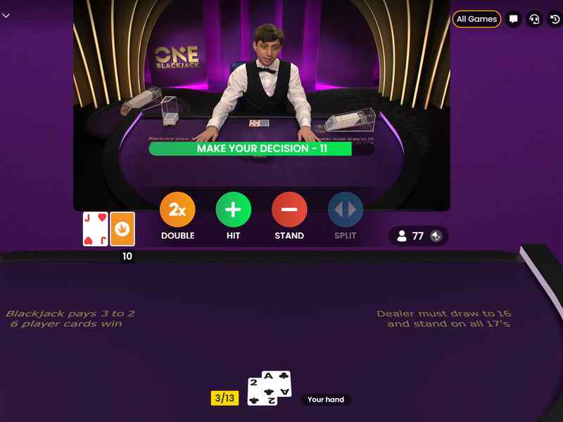 How to download One Black Jack on Android and iPhone
