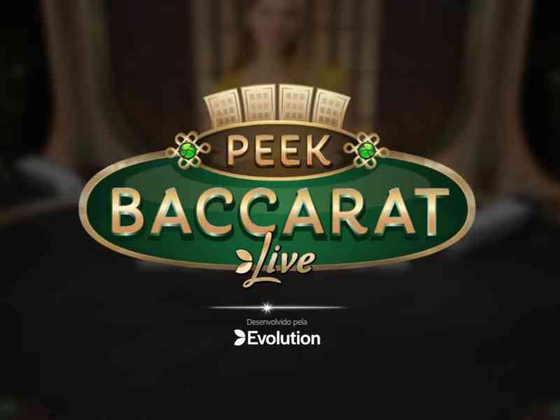 Jogo Peek Baccarat - jogo de cartas ao vivo de pico de Baccarat em cassinos online