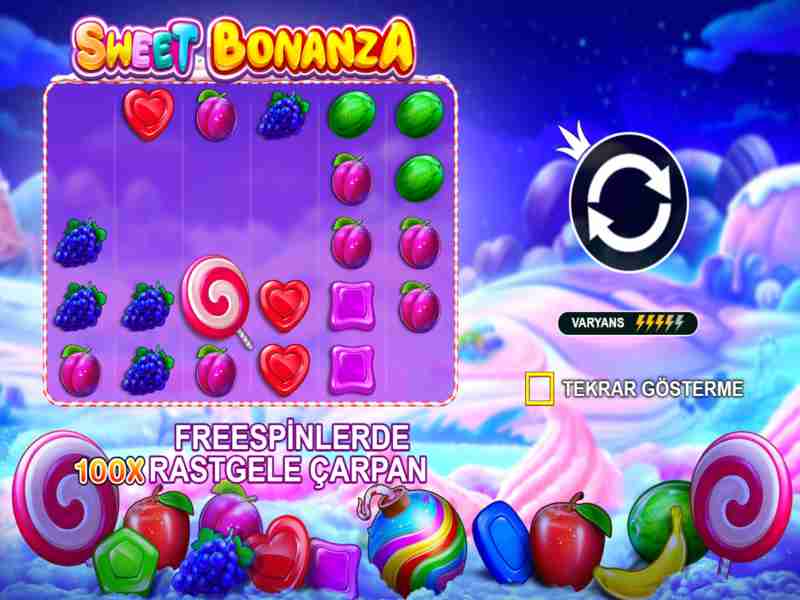Sweet Bonanza CandyLand - online casino slotu