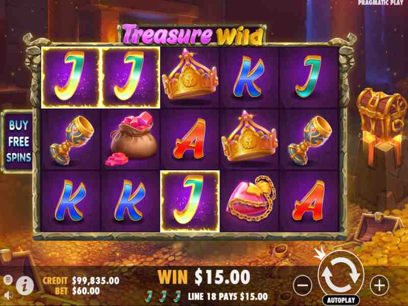 Play Treasure Wild for free