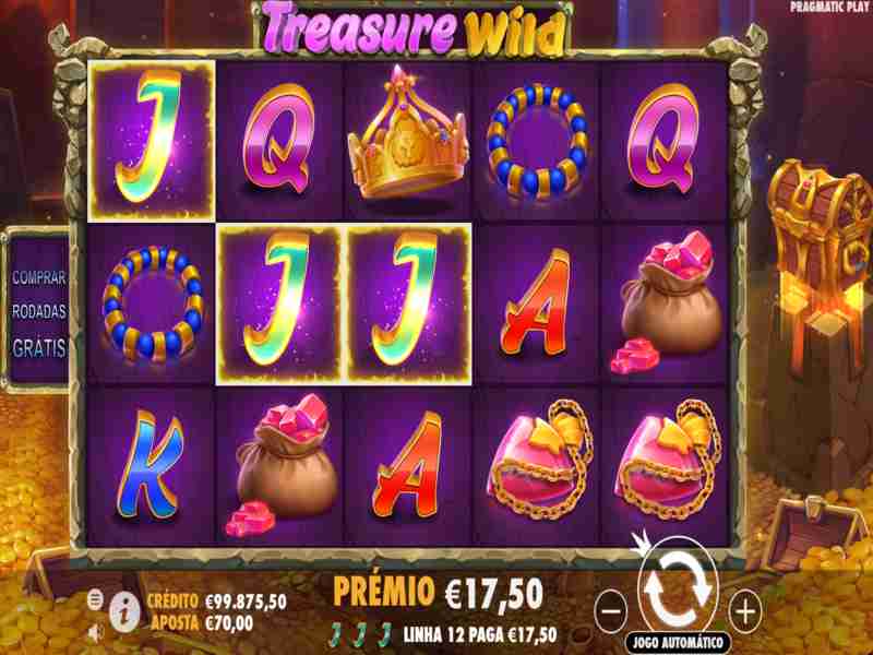 Onde jogar as Slot Machine Treasure Wild 2