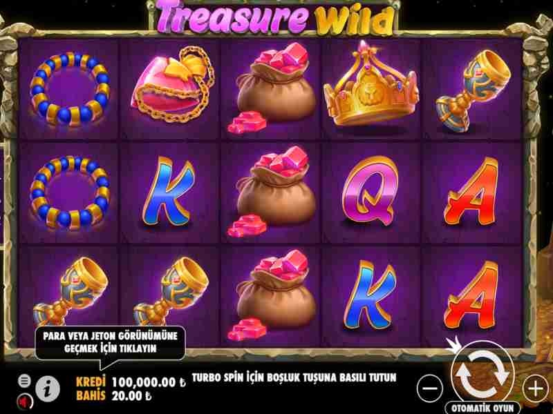 Treasure Wild slot senaryosu
