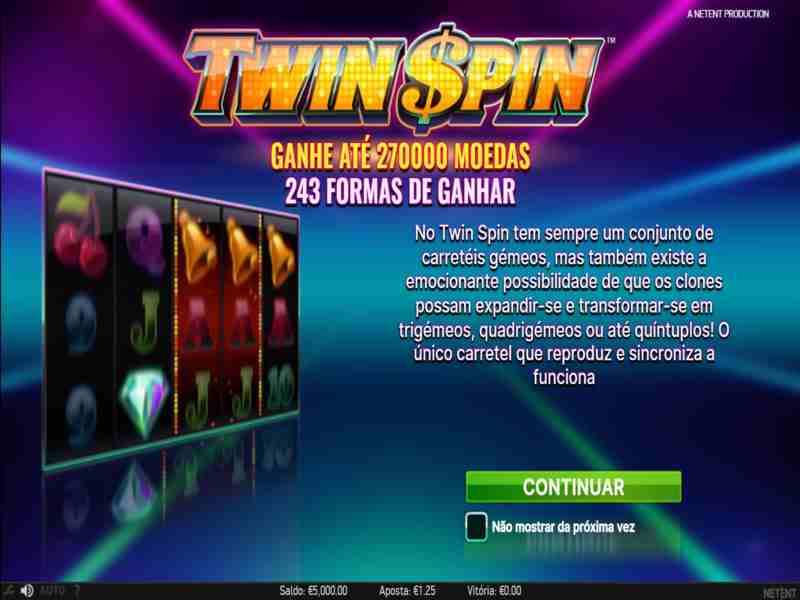 Jogo TwinSpin - slot Twin Spin em casinos online