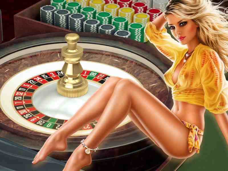 Roulette - gambling for money in an online casino